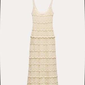 Zara Cream Maxi Dress